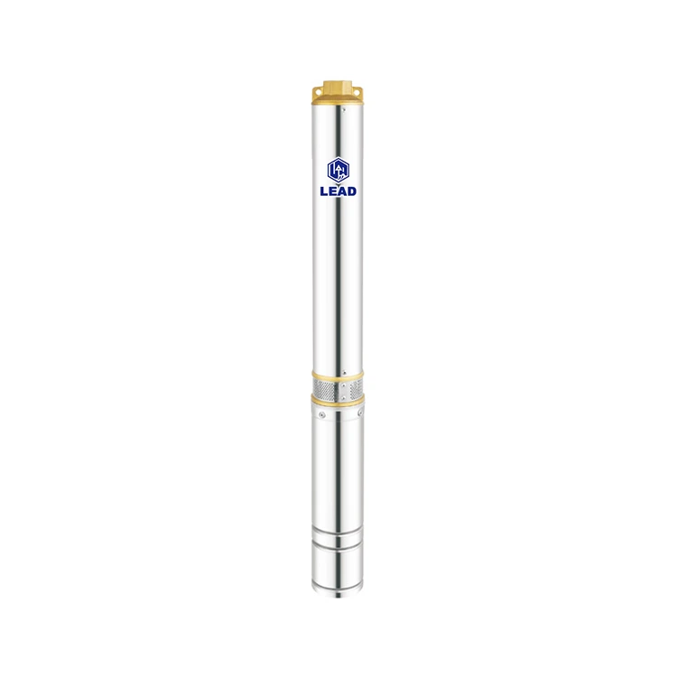 5.5HP 4 인치 QJD 오일 냉각 된 우물 펌프